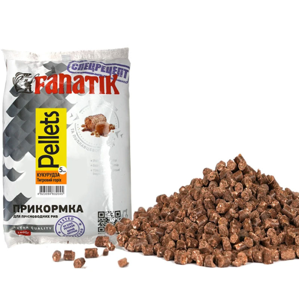 Pellets "Mais–Tigernuss" 5 mm, 1 kg